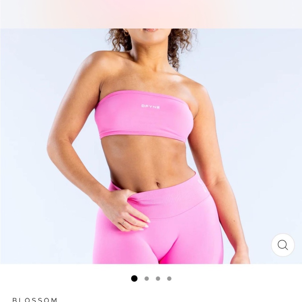 DFYNE Bright Pink Bandeau